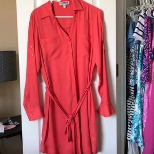 EUC Express portofino shirt dress